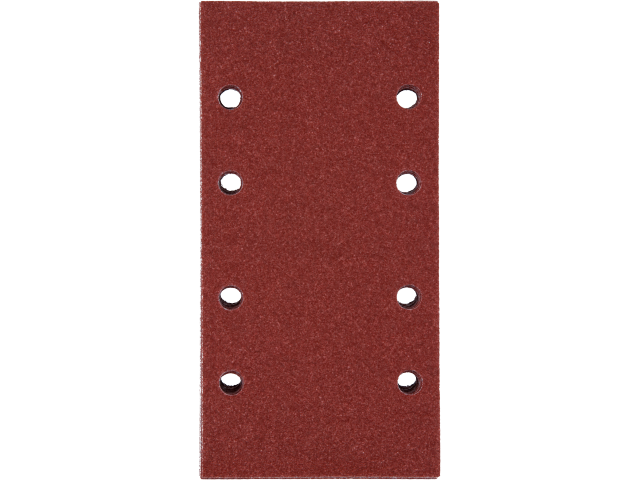 25-delni komplet brusilnih listov Bosch za vibracijski brusilnik, Dimenzije: 93x185mm, Zrnatost 40, 60, 80, 120, 2607019495